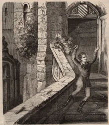 Der deutsche Dramatiker August von Kotzebue wurde von Karl Ludwig Sand angegriffen und getötet, einem Nationalliberalen, der Kotzebues Konservatismus und seine Kritik an den freien Institutionen in Deutschland verabscheute - 1819 - Ermordung August