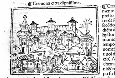 Die Stadt Cremona nach Jacopo Foresti