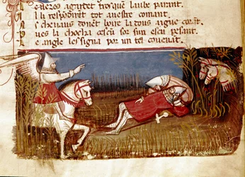 Der Tod des Ritters Roland in der Schlacht von Roncevaux, 778