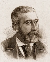 Mitglieder der Académie Française im Jahr 1895: Porträt von José-Maria de Heredia