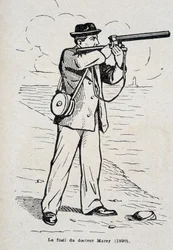 Das Gewehr von Dr. Etienne Jules (Etienne-Jules) Marey (1890)