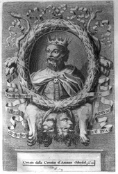 Theoderich der Große (ca. 454-526), König der Ostgoten (474-526) und Gründer des Ostgotenreichs in Italien