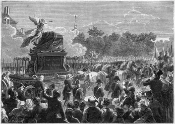 Überführung des Leichnams von Turenne (Henri de la Tour d