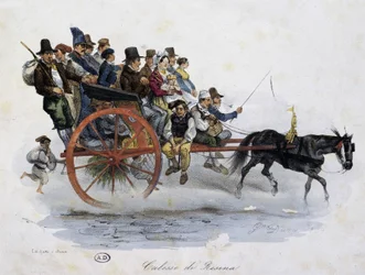 Öffentlicher Transport: Kutsche