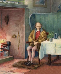 William Shakespeare (1564-1616), englischer Dramatiker.