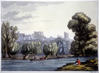 Schloss Windsor an der Themse