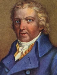 Porträt von Edward Jenner (1749-1823), englischer Arzt, Entdecker der Immunität gegen Pocken