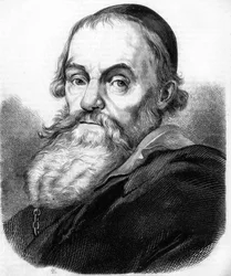 Porträt von Hendrick Goltzius, niederländischer Maler und Graveur
