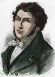 Porträt von Jean François (Jean-Francois) Champollion, genannt Champollion der Jüngere, französischer Ägyptologe (1790 bis 1832).