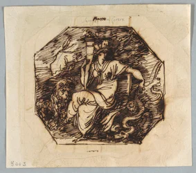 Zeichnung, Ceres, um 1810
