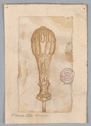 Entwurf eines Griffs, 17.–19. Jahrhundert