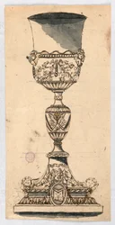 Entwurf für einen Kelch, 17.–19. Jahrhundert