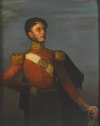 Ein Hauptmann der 13. Bengalischen Eingeborenen-Infanterie