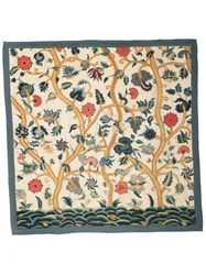 Ein Paar Crewel-Wandbehänge