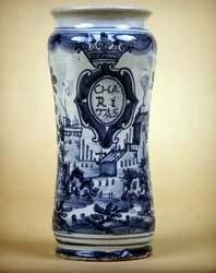 Albarello: Apothekenvase.