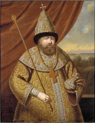 Porträt des Zaren Alexei I. Michailowitsch von Russland