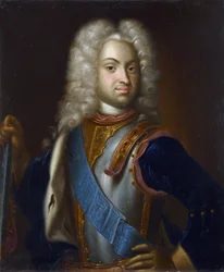 Porträt von Herzog Karl Friedrich von Holstein-Gottorp
