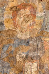 Christus segnet mit Maria Magdalena zu seinen Füßen (Detail)