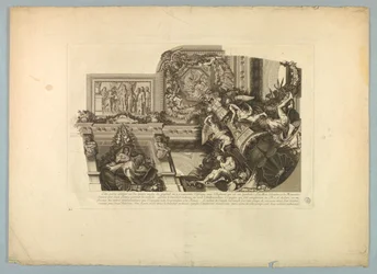 Dekorationen von Lebrun und Mignard im Schloss von Versailles