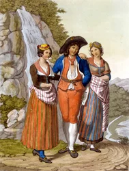 Gravur aus dem Ende des 18. Jahrhunderts