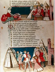 Eintritt nach Spanien (Miniatur)