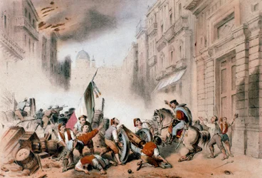 Giuseppe Garibaldi betritt Palermo, 26. Mai 1860