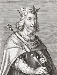 König Ferdinand I. von Portugal. Porträt.