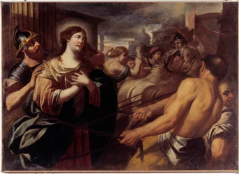 Martyrium der heiligen Lucia
