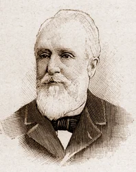 Mitglieder der Académie Française im Jahr 1895: Porträt von Paul Armand Challemel Lacour
