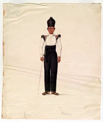 Ordonnanzjunge, Madras-Armee