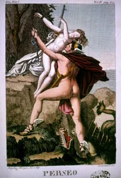 Perseus befreit Andromeda - in Dizionario mitologico