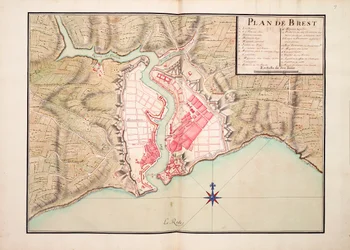 Plan von Brest