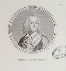 Porträt von Antonio Vivaldi