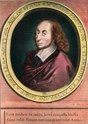 Porträt von Blaise Pascal