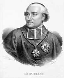 Porträt von Kardinal Joseph Fesch, Onkel von Napoleon Bonaparte (1763-1839).
