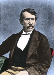 Porträt von David Livingstone, schottischer Missionar und Entdecker