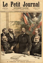 Porträt von Ernest Constans (1833-1913) im Republikanischen Kreis