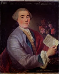 Porträt von Filippo Elisi, italienischer Kastrat