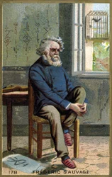 Porträt von Frédéric Sauvage (1786 - 1857), französischer Erfinder