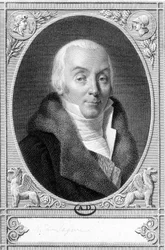 Porträt von Henri Philippe Marquis de Ségur (1724-1801), Marschall von Frankreich und Kriegsminister unter Ludwig XVI. Gravur des 18. Jahrhunderts.
