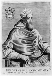 Porträt von Innozenz IX (1519 - 1591)