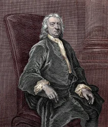 Porträt von Isaac Newton (1642-1727)