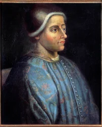Porträt von Jacques Coeur (1395 - 1456), Silberhändler von König Karl VII. und französischer Geschäftsmann