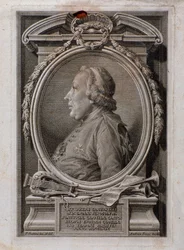Porträt von Joseph Santarelli (Gravur)