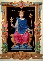 Porträt von Ludwig VI., genannt 