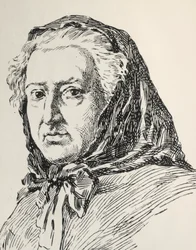 Porträt von Louise Ackermann