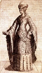 Porträt von Margarita von Österreich, Tochter von Maximilian I.