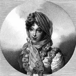 Porträt von Marie Louise von Habsburg-Lothringen, Kaiserin der Franzosen