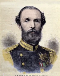Porträt von Oscar II. (1829-1907), König von Schweden und Norwegen