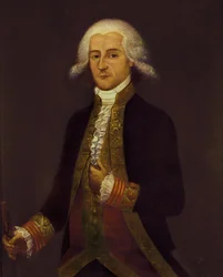 Porträt des spanischen Seemanns und Militärs Federico Carlos Gravina (1756-1836), Ende des 18. - 19. Jahrhunderts